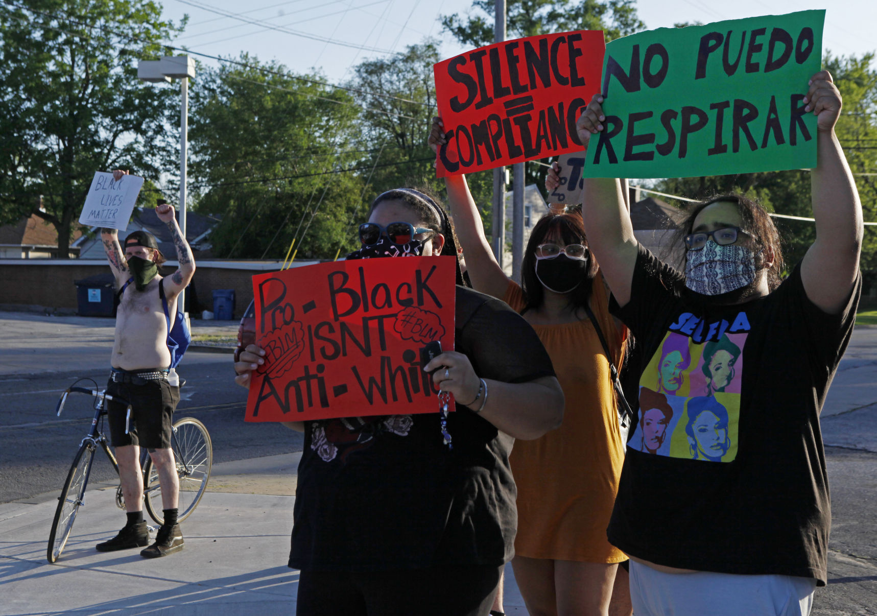 Tuesday BLM protest